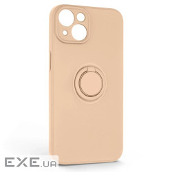 Чохол до мобільного телефона Armorstandart Icon Ring Apple iPhone 14 Pink Sand (ARM68688)