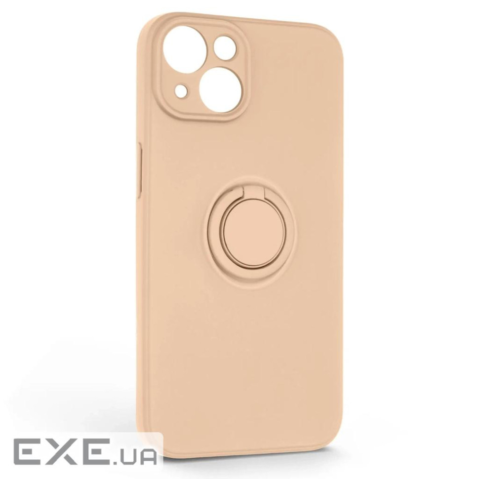 Чохол до мобільного телефона Armorstandart Icon Ring Apple iPhone 14 Pink Sand (ARM68688)
