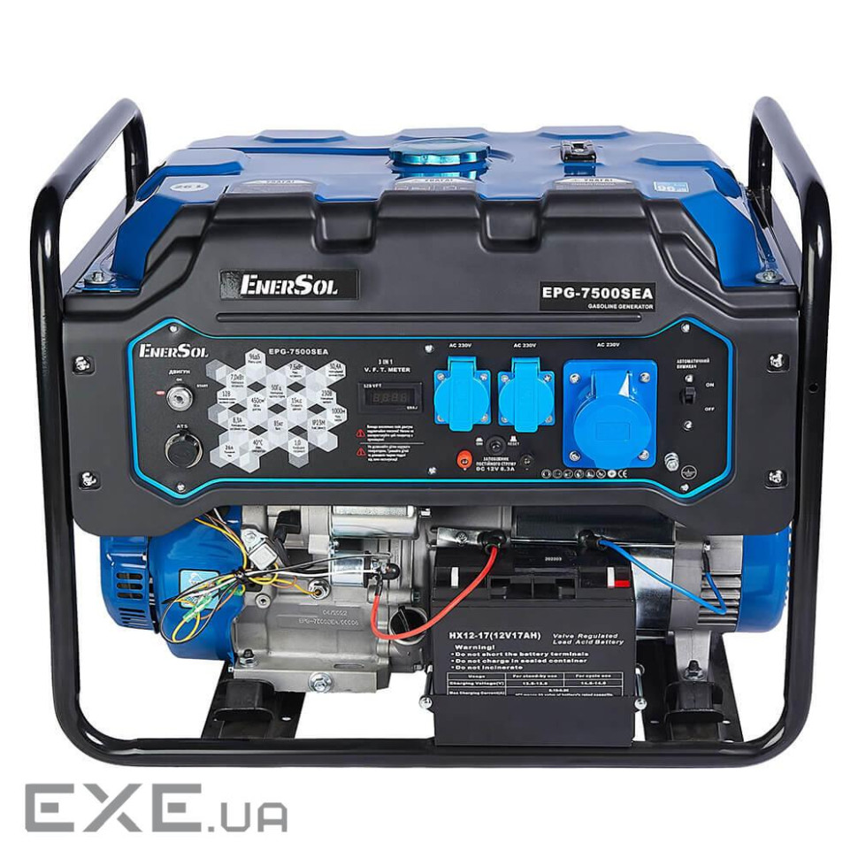 Генератор Enersol EPG-7500SEA 7,5kW