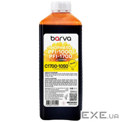 Чорнило Barva Canon PFI-1000/PFI-1700 1 л, special, pigmented yellow (C1700-1050)