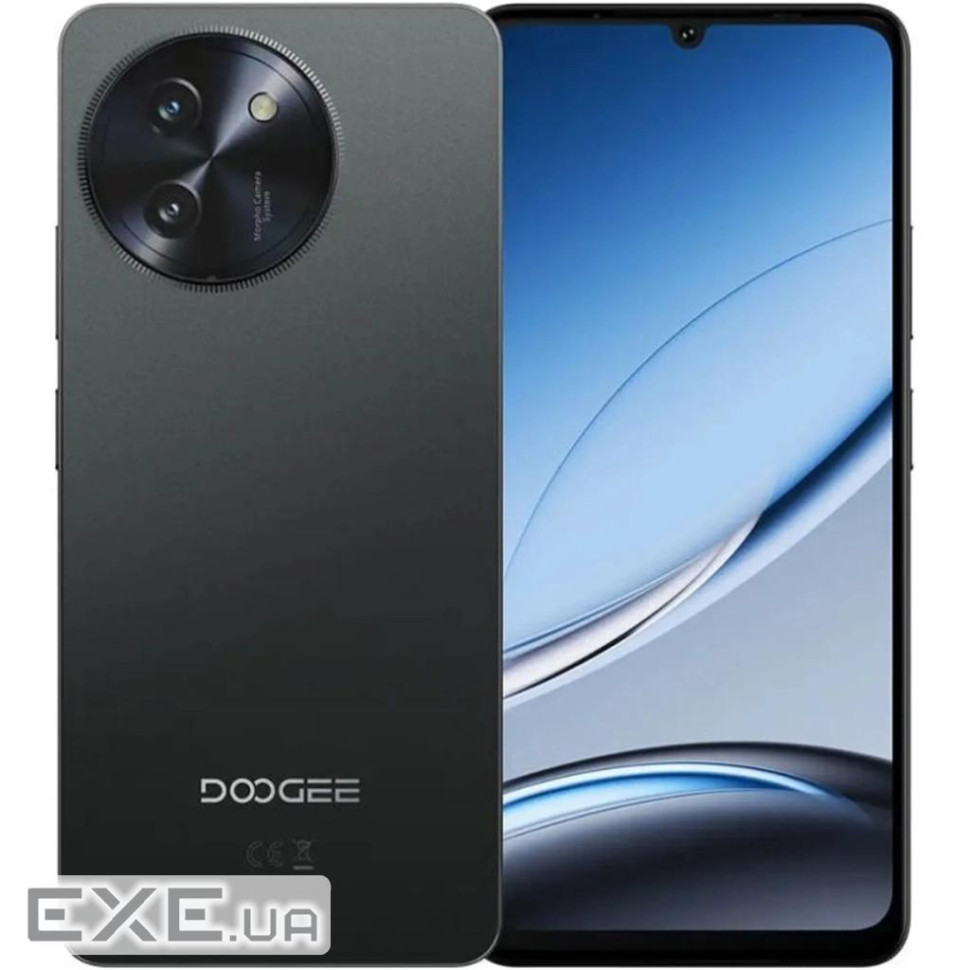 Мобільний телефон Doogee Note 59 8/128GB Black (6923740250297)