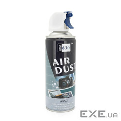 Спрей-стиснене повітря, для чищення плат та техніки, 630, 450ml (YT43371)