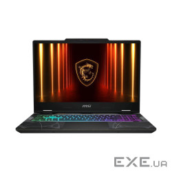 ноутбук 15.6FI/R5 240/16/512/RTX 5060 8GB/DOS/Tran slucent Black MSI Cyborg A15 AI (9S7-15QL42-234)