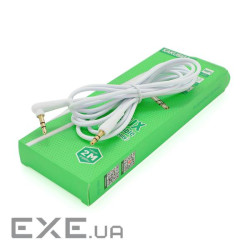 Кабель iKAKU KSC-522 PUSHENG AUX Audio DC3.5 тато-тато 2.0м , GOLD Ster (YT-AUXGJ(M) / (M)-KSC-522-W)