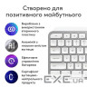 Клавіатура бездротова LOGITECH MX Keys S for Mac Pale Gray (920-011638)