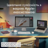 Клавіатура бездротова LOGITECH MX Keys S for Mac Pale Gray (920-011638)