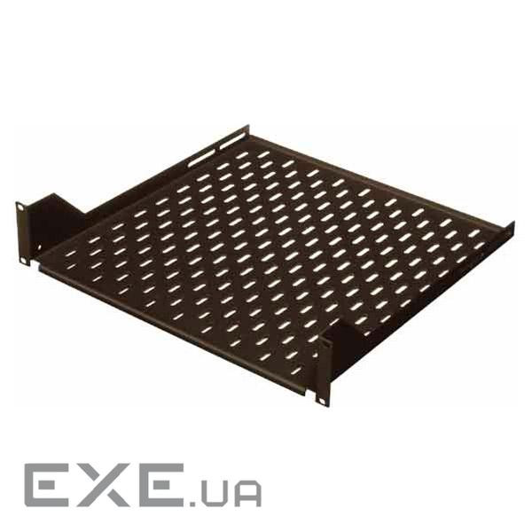 Полку стаціонарна 19 2U,глубина 350мм,черная (DP-PO-350-H)