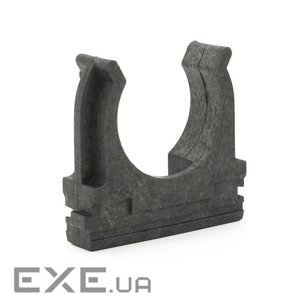 Кріплення для гофри / труби чорна 32мм (пач. 25шт. ціна за пачку) (YT21306) ) (YT21306)