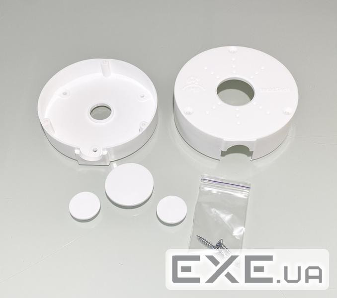 Монтажна коробка для камер UMK D-112, IP66, захист від ультрафіолету, (112х34мм) біла, пла (YT31558) (YT31558)