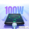 Дата кабель USB 2.0 AM to USB-C 1.0m 100W blue Essager (EXC7A-WL03-P)