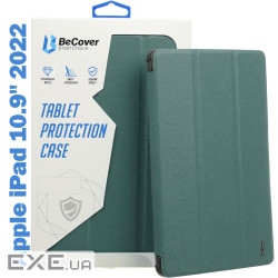 Чохол до планшета BeCover Tri Fold Soft TPU Silicone Apple iPad 10.9" 2022/24/11" 2025 Dark (708519)