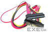 Кабель живлення для відеокарти (подовжувач) SATA 7+15pin M/F, 0.3м (S0703) (S0703)