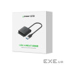 Перехідник USB 3.0 AM to SATA III F Ugreen (60561)