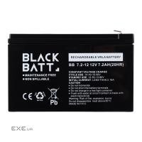 Re/бат Blackbatt 12V/7,2Ah AGM Гелевий аккумулятор AGM