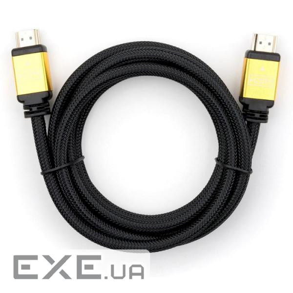Кабель мультимедійний HDMI M to HDMI M 1.8m V2.0 Vinga (VCPDCHDMI2VMM1.8BK)