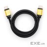 Кабель мультимедійний HDMI M to HDMI M 1.8m V2.0 Vinga (VCPDCHDMI2VMM1.8BK)