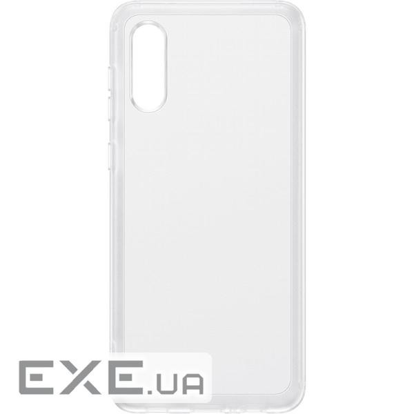 Чохол до мобільного телефона Samsung Soft Clear Cover Galaxy A02 (A022) Transparent (EF-QA022TTEGRU)