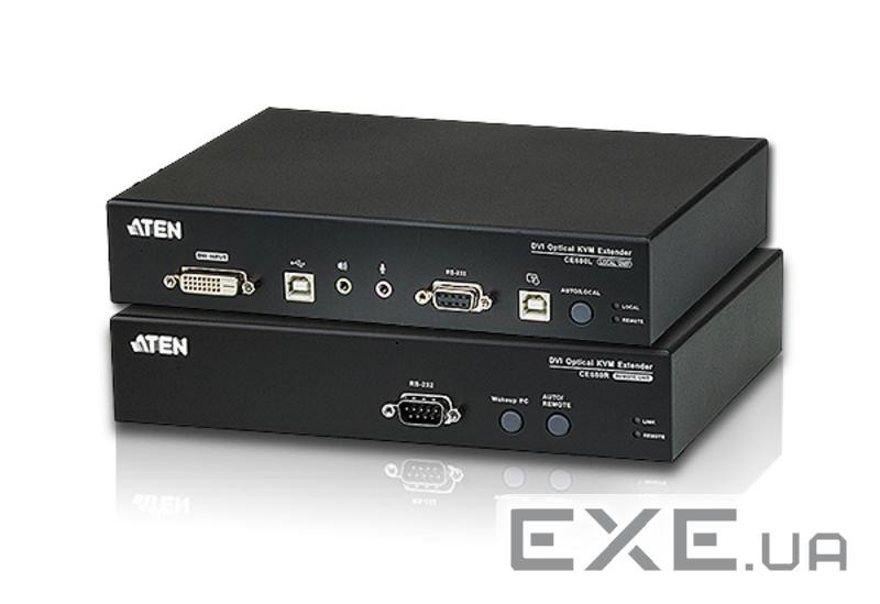 ATEN CE680 DVI Optical Fiber KVM Extender (600m) New! DVI KVM-подовжувач