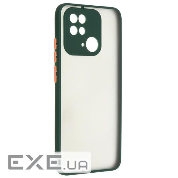 Чохол-накладка Armorstandart Frosted Matte для Xiaomi Redmi 10C Dark Green (ARM66734)