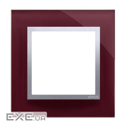 Рамка Premium NATURE 1x, стекло соблазнительная слива (DRN1/89)