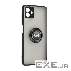 Чохол-накладка Armorstandart Frosted Matte Ring для Samsung Galaxy A04 SM-A045 Black (ARM68342)