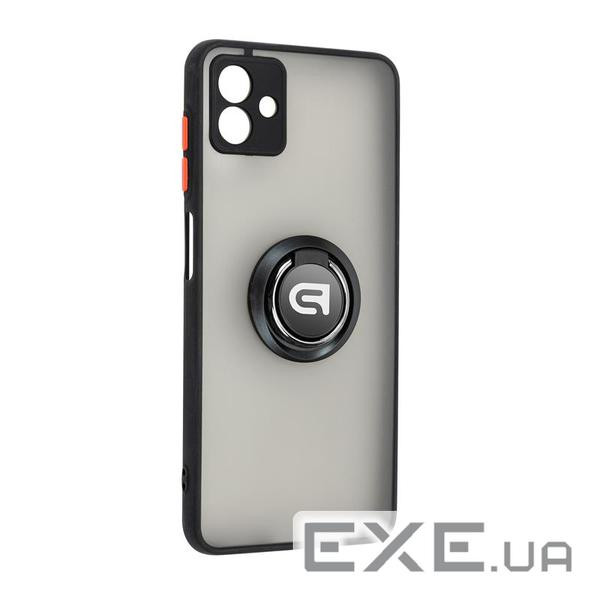 Чохол-накладка Armorstandart Frosted Matte Ring для Samsung Galaxy A04 SM-A045 Black (ARM68342)
