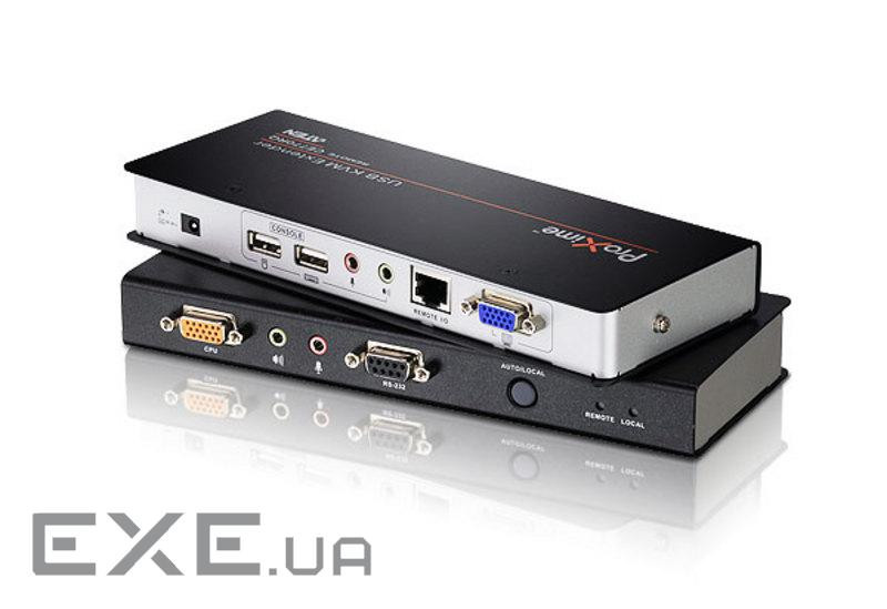 KVM подовжувач, USB, до 300 м. Cat 5e, RS232 (CE770-AT-G)