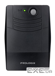 ДБЖ Prologix 800 (PLPU800VA2LED), Lin.int., AVR, 2 x євро, USB, пластик