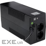 ДБЖ Prologix 800 (PLPU800VA2LED), Lin.int., AVR, 2 x євро, USB, пластик