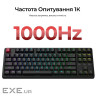 Клавіатура бездротова Keychron C3 Max Super Red Switch Black RGB (C3M-H1-UA)