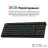 Клавіатура бездротова Keychron C3 Max Super Red Switch Black RGB (C3M-H1-UA)