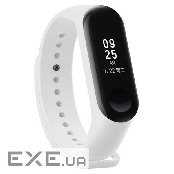 Ремінець BeCover для Xiaomi Mi Band 4/3 White (704650)