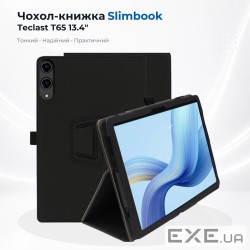 Чохол до планшета BeCover Slimbook Teclast T65 13.4" Black (715843)