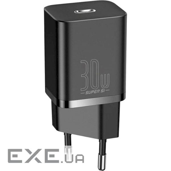 Зарядний пристрій Baseus Super Si quick charger IC 30W Black (CCSUP-J01)