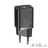 Зарядний пристрій Baseus Super Si quick charger IC 30W Black (CCSUP-J01)
