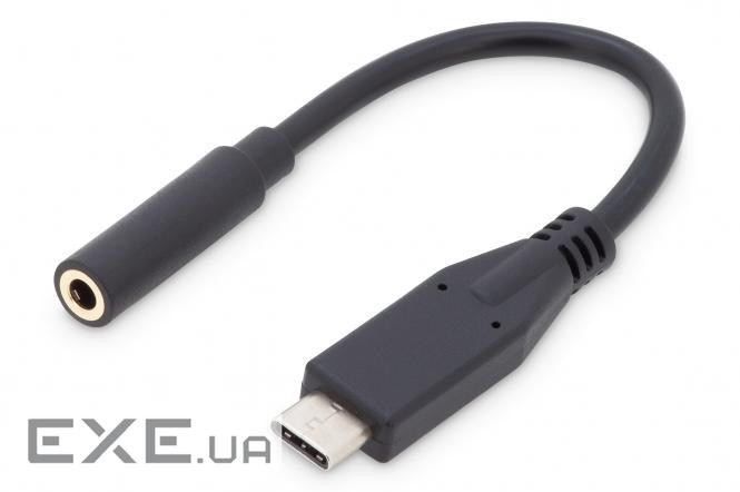 Адаптер DIGITUS USB-C >3.5mm audio stereo (AK-300321-002-S)