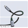 Кабель USB 3.1 Type-C M-F, 1 м, 5A （10Gbps）Чорний, US372 UGREEN (30205)