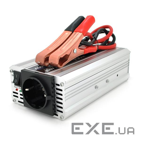 Інвертор напруги POWERMASTER, 24V / 220V, 700W з модифікованою синусоїдою, 1 Shuko, клеми (PM-4505) (PM-4505)