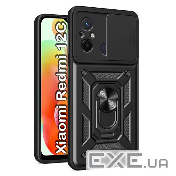 Чохол до мобільного телефона BeCover Military Xiaomi Redmi 12C Black (709165)
