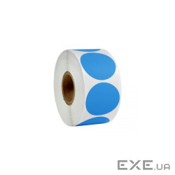 Етикетка UKRMARK термо ECO 38x38/ 0.1тис, коло, синий (900391)
