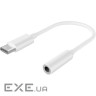 Перехідник USB-C to stereo audio 3.5 mm (CDLA) Cablexpert (A-CM-3.5F-01)