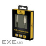 Перехідник USB-C to stereo audio 3.5 mm (CDLA) Cablexpert (A-CM-3.5F-01)