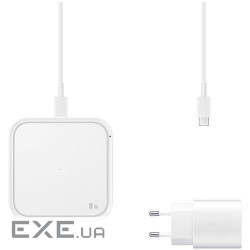 Зарядний пристрій Samsung 15W with Power Adaptor White (EP-P2400TWEGEU)