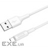 Кабель HOCO X25 Soarer USB-A to Type-C 1м White (6957531080152)