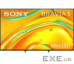 Телевізор 65" Sony MiniLED 4K 120Hz Smart GoogleTV Black (K-65XR50)