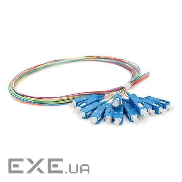 Пігтейл оптичний Merlion ML-OP-S501, SC / UPC діаметр 2,0 мм, довжина 1,0 м, 12 штук в упаковці, цін