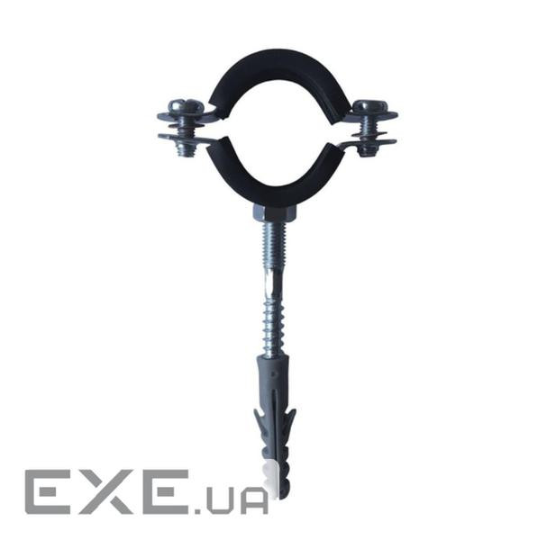 Обойма для труб сталева з віброгасником, хомут 47-53 мм (1 1 / 2") М8 / Шпилька-ш (YT21386) (YT21386)