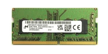 Модуль пам"яті SO-DIMM DDR4 8GB 3200 Micron C22 (MTA4ATF1G64HZ-3G2R1)