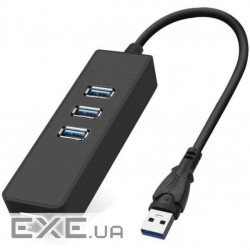 Перехідник Dynamode USB 3.0 Type-A - RJ45 Gigabit Lan, 3*USB 3.0 (USB3.0-Type-A-RJ45-HUB3)