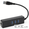 Перехідник Dynamode USB 3.0 Type-A - RJ45 Gigabit Lan, 3*USB 3.0 (USB3.0-Type-A-RJ45-HUB3)